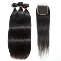 5x5 HD lace closure with bundles